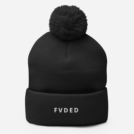FVDED Pom-Pom Beanie