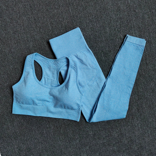 2/3/5PCS Seamless Leggings/Shorts/Sports bra/Long sleeve