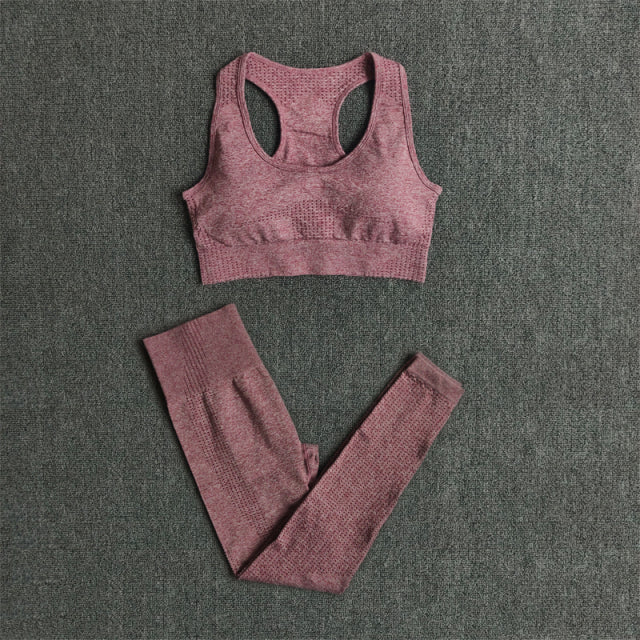 2/3/5PCS Seamless Leggings/Shorts/Sports bra/Long sleeve